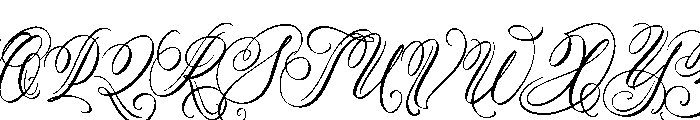 Dellatino Regular Font UPPERCASE