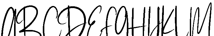 Dellution Font UPPERCASE