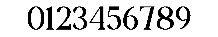 Delmora Regular Font OTHER CHARS