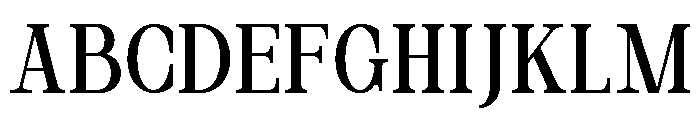 Delmora Regular Font UPPERCASE
