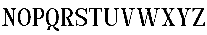 Delmora Regular Font UPPERCASE