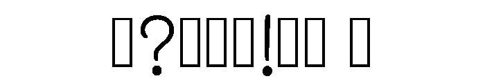 Delon Regular Font OTHER CHARS