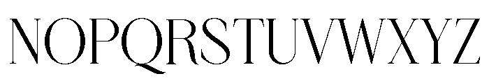 Delove Font UPPERCASE