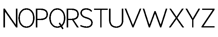 Delphinium Light Font UPPERCASE