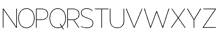 Delphinium Thin Font LOWERCASE