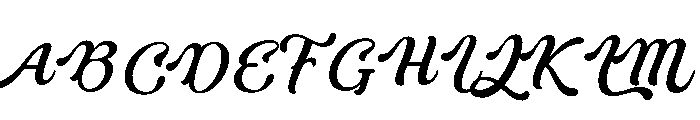 Delusoa Regular Font UPPERCASE