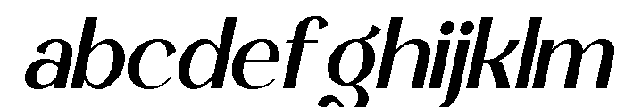 Deluxe Fashion Italic FONT