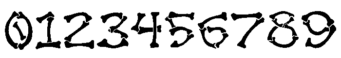 Dem Bonez Font OTHER CHARS