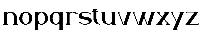 Demalis Font LOWERCASE