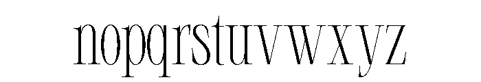 Demeris Regular Font LOWERCASE