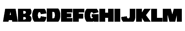Demitro Regular Font UPPERCASE