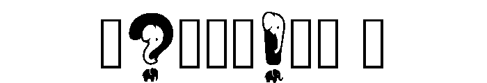 Demon Regular Font OTHER CHARS