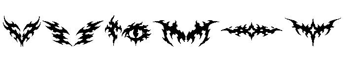 Demonic Fury-swash Font OTHER CHARS