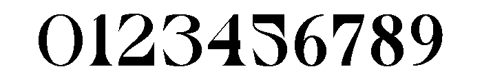 Demora Glamore Font OTHER CHARS