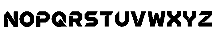 Denali Regular Font UPPERCASE
