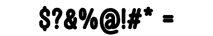 Denbro Font OTHER CHARS
