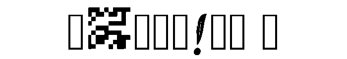 Dendr Regular Font OTHER CHARS
