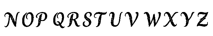 Dendr Regular Font LOWERCASE