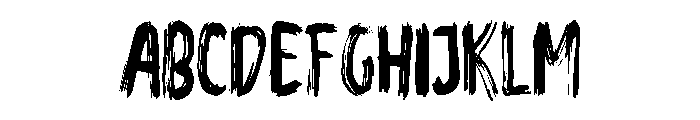 Densford Font UPPERCASE