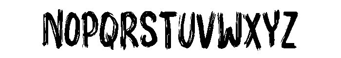 Densford Font UPPERCASE