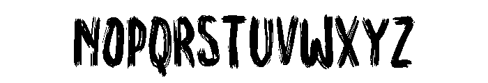 Densford Font LOWERCASE