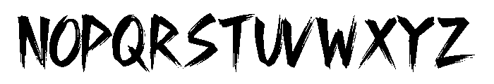 Densha Ni Arimasu Regular Font UPPERCASE