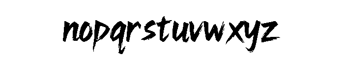 DenshaNiArimasu-Regular Font LOWERCASE