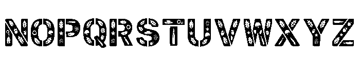 Densy Regular Font LOWERCASE