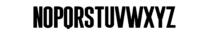 Depresso Regular Font UPPERCASE