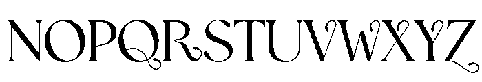 Deqlite Font LOWERCASE