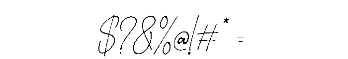 Derathea Regular Font OTHER CHARS