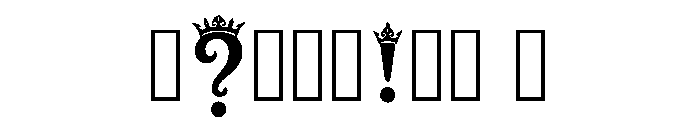 Derbe Regular Font OTHER CHARS