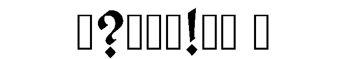 Derek Regular Font OTHER CHARS