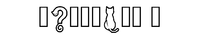 Derick Regular Font OTHER CHARS