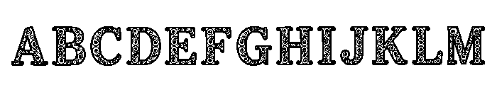 Derik Regular Font UPPERCASE