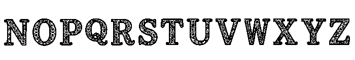 Derik Regular Font UPPERCASE