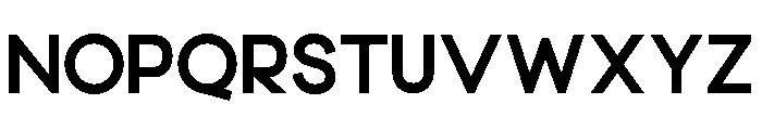 Derique Black Font UPPERCASE