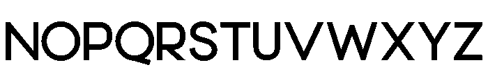 Derique Bold Font UPPERCASE
