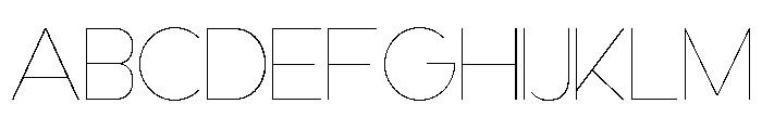 Derique Thin FONT
