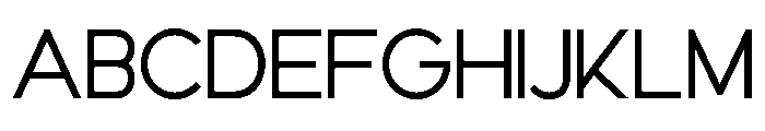 Derique Font UPPERCASE