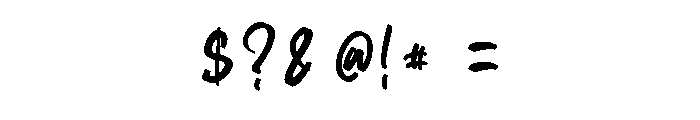Derlons Font OTHER CHARS