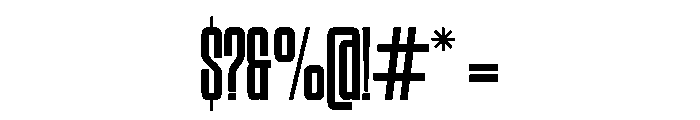 Derozan Regular Font OTHER CHARS