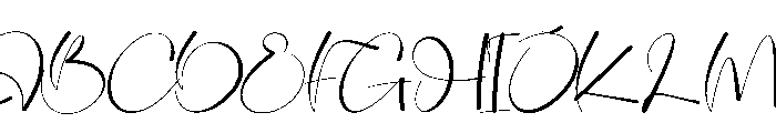 Derry Font UPPERCASE