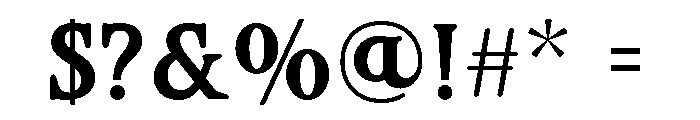Desavers-Regular Font OTHER CHARS