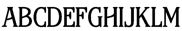 Desavers-Regular Font UPPERCASE