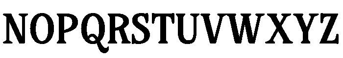 Desavers-Regular Font LOWERCASE