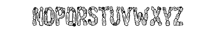 Desert Cactus By Squeeb Regular Font UPPERCASE