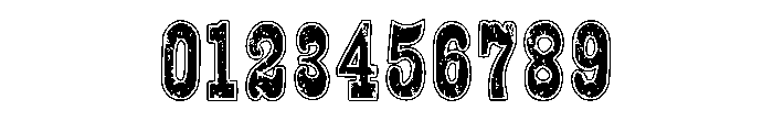 Desert Grunge Regular Font OTHER CHARS
