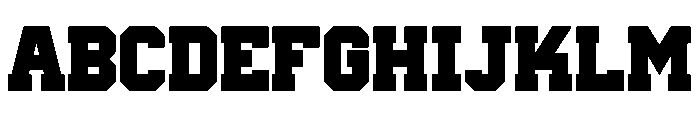 Desert Marshal Regular Font UPPERCASE