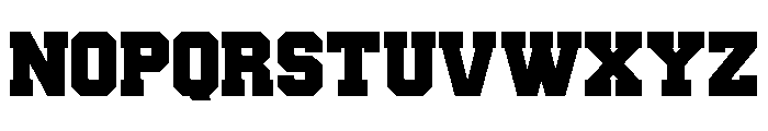 Desert Marshal Regular Font LOWERCASE